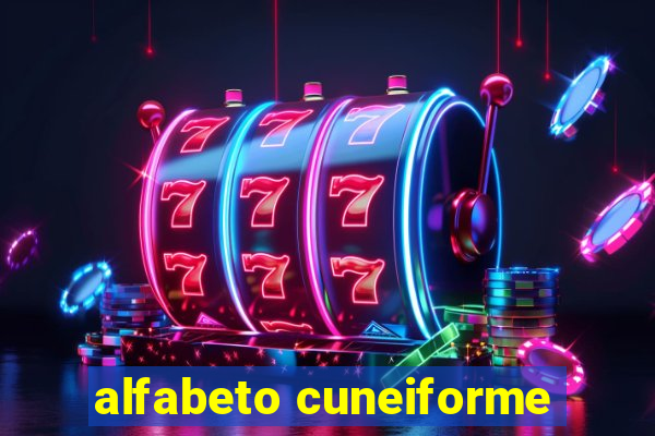 alfabeto cuneiforme